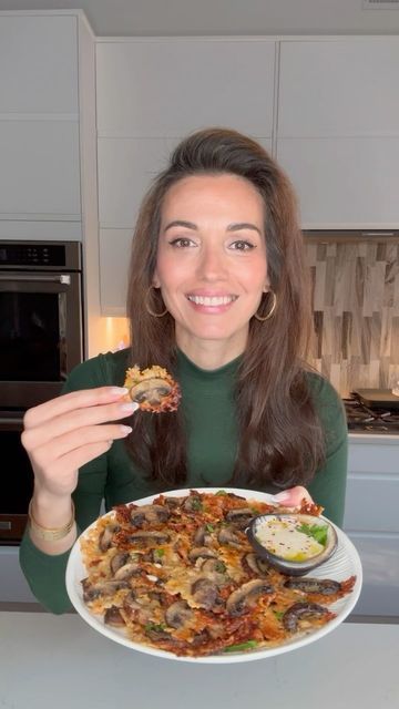 Stella Drivas 🇬🇷🇺🇸 on Instagram: "COMMENT ‘RECIPE’ to receive a direct link to this recipe in your DMs Inbox 🍄 These CRISPY MUSHROOM CHIPS are ideal for snacking or a side dish. My family and I always gobble them all up!  Full recipe is on my website: https://hungryhappens.net/crispy-parmesan-mushroom-chips-2-ingredients/  💙Stella" Mushroom Chips, Stella Drivas, Hungry Happens, Veggie Dishes, 2 Ingredients, Veggie Recipes, Healthy Cooking, Side Dish, My Family