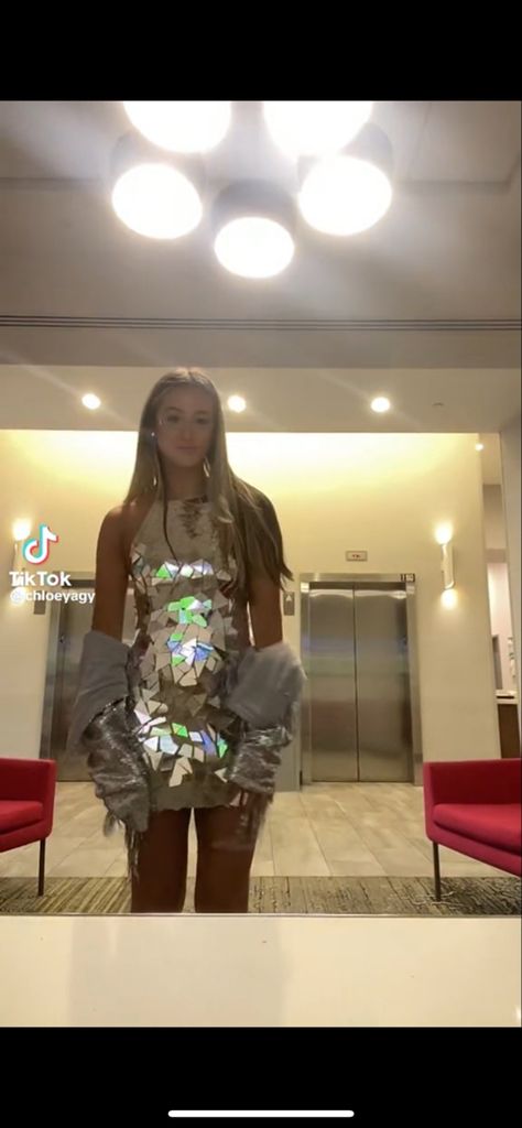 Disco Ball Theme, Disco Ball Dress, Themed Prom Dresses, Taylor Swift Costume, Mama Mia, 16th Birthday Party, Sweet Sixteen, 16th Birthday, Disco Ball