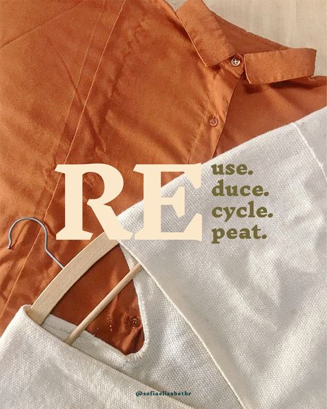 Quote on steps towards sustainable consumption of clothing. Reuse, reduce, recycle, repeat. #sustainablefashion #fairfashion #sustainableconsumption #ethicsmeetsaesthetics #greendesign #sustainabledesign #ecodesign Sustainable Fashion Quotes, Sustainable Consumption, Reuse Clothes, Eco Brand, Fashion Promotion, Outfit Quotes, Eco Clothing, Sustainable Clothing Brands, Sustainable Shopping