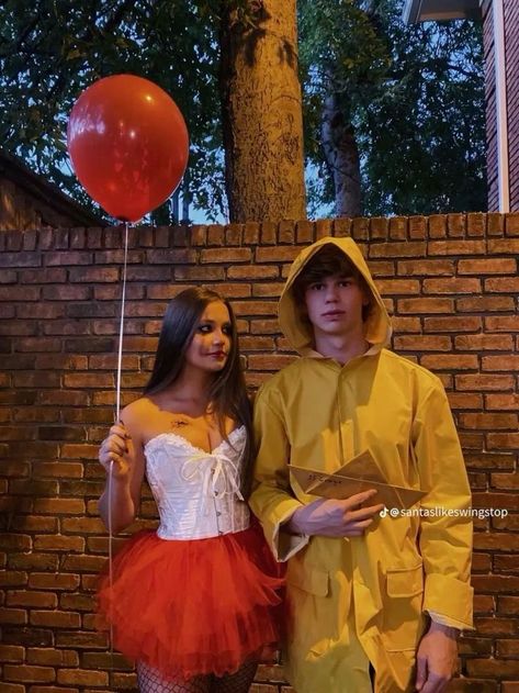 Easy Couple Halloween Costumes, Cute Couples Costumes, Halloweenský Makeup, Unique Couple Halloween Costumes, Kostuum Halloween, Classy Halloween Costumes, Matching Halloween Costumes, Hot Halloween Outfits, Halloween Coustumes