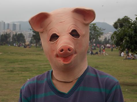 Youtumall Latex Creepy Pig Head Mask Pig Mask Aesthetic, Slasher Aesthetic, Manga References, Pig Mask, Hotline Miami, Pig Head, Mask Aesthetic, Vintage Mannequin, Scary Mask