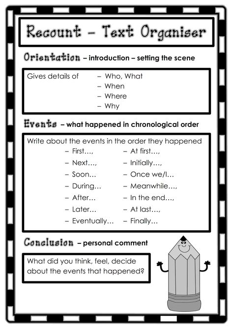 Text organiser for recount writing. Classroom Treasures: Recount Writing Recount Writing, Writing Classroom, Writing Genres, Primary Writing, Writing Posters, Writing School, Writing Strategies, Teaching Inspiration, Persuasive Writing