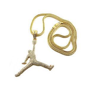 Michael Jordan Jumpman Necklace Gold Pendant MP403G - Polyvore Michael Jordan Jumpman, Basketball Jewelry, Basketball Necklace, Necklace Gold Pendant, All Nike Shoes, Boys Jewelry, Nike Air Shoes, Dope Jewelry, Hype Shoes