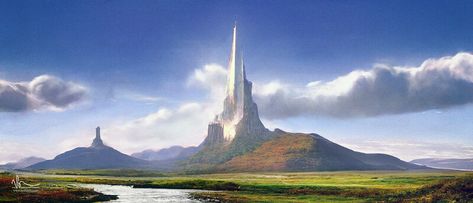 ArtStation - The Ivory Tower Ivory Tower, Never Ending Story, Mos Eisley, Neverending Story, Ending Story, The Neverending Story, Matte Painting, The Tower, Well Done