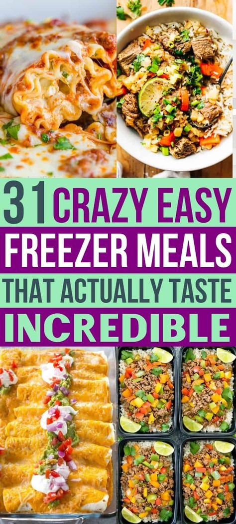 Easy Meals To Freeze And Reheat, Batch Prep Meals, Easy Reheatable Meals, Reheatable Meals, Meals You Can Freeze And Reheat, Pregnancy Freezer Meals, Once A Month Cooking, Freeze Meals, Freeze Ahead Meals