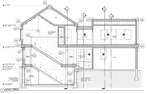 Architectural Graphics 101 Window Tags in Section - by Malone Maxwell Borson Architects Archi Student, Section Drawing Architecture, Construction Details Architecture, Architectural Graphics, Window Architecture, Section Drawing, Urban Design Concept, Architecture Drawing Plan, Architecture Elevation