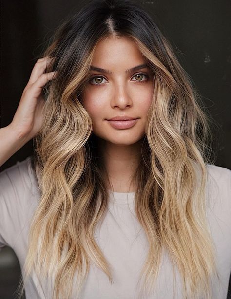 30 Newest Dark Blonde Hair Color Ideas for 2022 - 2023 - Hair Adviser Dark Blonde Ombre, Dark Blonde Balayage, Brunette With Blonde Highlights, Dark Blonde Highlights, Caramel Blonde Hair, Dark Blonde Hair Color, Blond Balayage, Blonde With Dark Roots, Hair Blond