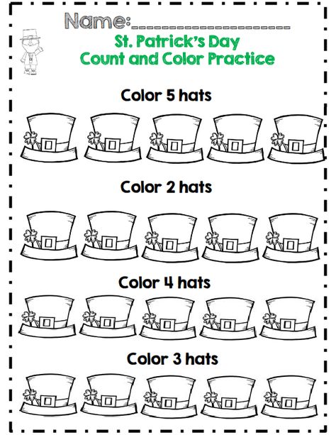 St Patricks Day Worksheets - Best Coloring Pages For Kids March Preschool Worksheets, Sant Patrick, March Lessons, Holiday Worksheets, March Activities, St Patricks Day Crafts For Kids, St Patrick Day Activities, Ela Activities, St Patrick's Day Crafts