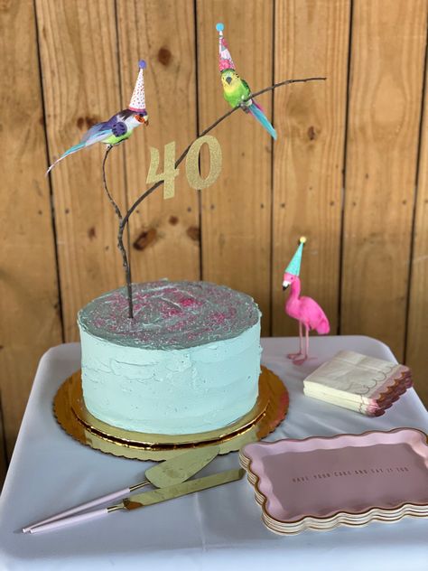 Bird Theme Parties, Birdie Birthday, 5th Birthday Boys, Happy Bird Day, Bird Birthday Parties, Bird Cake, Bird Party, Happy 5th Birthday, Bird Cakes