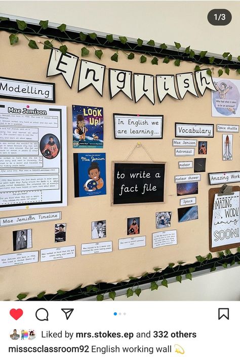 Class Names Display, Primary School Entrance Displays, Year 3 English Working Wall, Year Group Display Boards, Class Alphabet Display, Ks1 English Display, Literacy Classroom Displays, Year 4 English Display, English Display Year 1