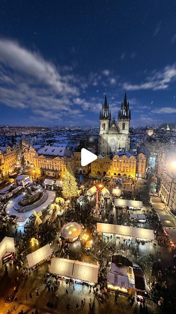 Florian Olbrechts on Instagram: "Prague’s Christmas market opens on December 2 🎁🌲

#travel #prague #czechrepublic #europe #xmas #christmas #christmasmarket #winter" Travel Prague, Prague Christmas, Christmas Market, Culture Travel, European Travel, Prague, Czech Republic, Marketing, Architecture