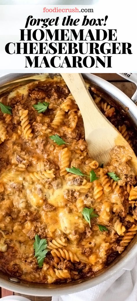 Dinner Recipes Meal Prep, Homemade Cheeseburger Macaroni, Meal Prep Dinner Recipes, Macaroni Hamburger, Hamburger Mac, Hamburger Mac And Cheese, Hamburger Macaroni, Recipes Low Fodmap, Cheeseburger Mac And Cheese