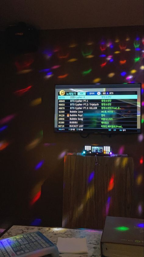 Karaoke Aesthetic Room, Japan Karaoke Bar Aesthetic, Singing In My Room Aesthetic, Pap Karaoke Room, Karoke In Korea, Xoxo Axie Oh Aesthetic, Karaoke Aesthetic Party, Pap Karaoke, Korean Karaoke Room Aesthetic