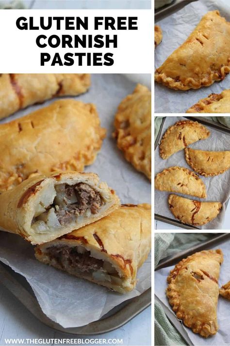 Gluten Free Cornish Pasty Recipe, Gluten Free Cornish Pasty, Gluten Free Scottish Recipes, Gf Dough, Cornish Pasty Recipe, Chinese Pancakes, Pasty Recipe, Gluten Free Sausage, Cornish Pasty