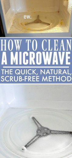 Clean A Microwave, Microwave Cleaning Hack, Easy Microwave Cleaning, Microwave Hacks, Clean Baking Pans, Clean Microwave, Vinegar Cleaning, Deep Cleaning Tips, Household Cleaning Tips