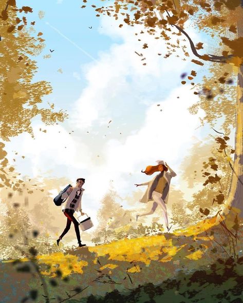 Husband Illustrates Everyday Life With His Wife, Proves Love Is In The Little Things | Bored Panda Prove Love, Pascal Campion, Pic Nic, Couple Illustration, Love Illustration, Family Art, Couple Art, Best Funny Pictures, American Artists