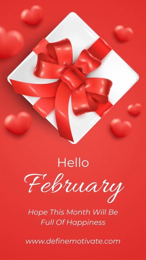 February is a month that brings with it the promise of spring and new beginnings. This post offers a collection of February quotes to help give you positive and productive inspiration. The month of February is a time to celebrate love, friendship, and all the special people in our lives. Productive Inspiration, Happy New Day, February Quotes, Hello February, Days And Months, Celebrate Love, The Promise, Special People, Time To Celebrate