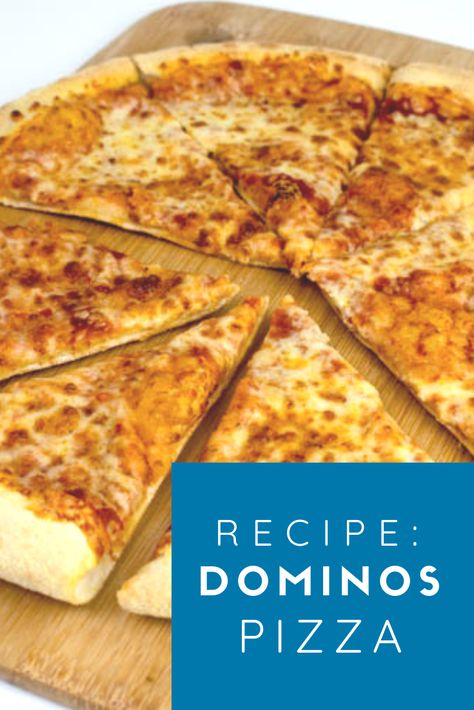 Dominos Pizza Recipe Dominos Pizza Dough Recipe, Cooking Homemade Pizza, Domino Pizza, Pizza Vegana, Fakeaway Recipes, Domino’s Pizza, Bacon Pizza, Best Pizza Dough, Best Homemade Pizza