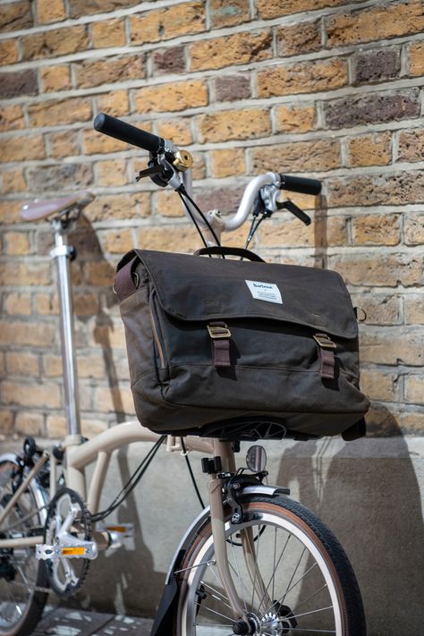 Brompton Barbour, Brompton Bag, Brompton Bicycle, Brompton Bike, City Bag, Folding Bike, Day Bag, Bike Accessories, British Design