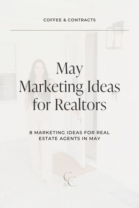 Our newest blog post is for realtors looking for content marketing ideas for the month of May! We've gathered our eight favorite tried and true social media marketing and real estate marketing ideas for your business. Click to see more and save this post for later! May Holidays, Real Estate Marketing Ideas, Content Marketing Ideas, Mothers Day Post, Realtor Social Media, Realtor Branding, Real Estate Education, Realtor Marketing, Month Of May