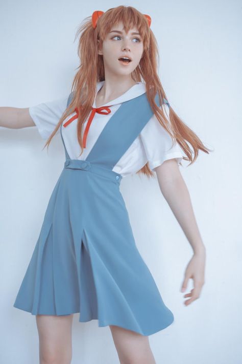 Asuka Langley cosplay by Shirogane-sama Asuka Langley Cosplay, Shirogane Sama, Cosplay Memes, Asuka Cosplay, Evangelion Cosplay, Anime Cosplay Ideas, Funny Cosplay, Girl Cosplay, Snk Cosplay