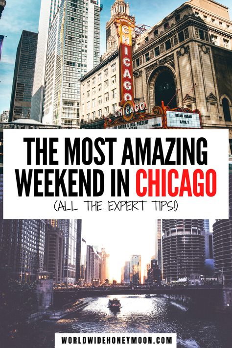 Chicago Weekend Trip, Chicago Places To Visit, Chicago Activities, Chicago Itinerary, Chicago Weekend, Weekend In Chicago, Chicago Attractions, Chicago Travel Guide, Chicago Vacation