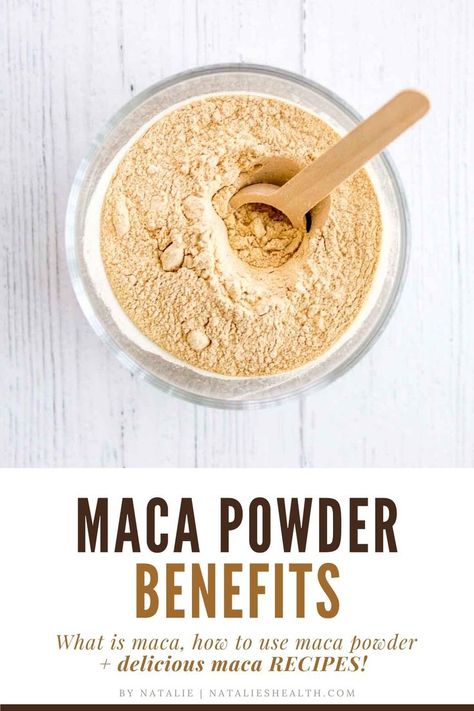 Maca is a common ingredient in Peruvian cooking for thousands of years. Lately, it has been mainstreamed and used in everything from smoothies, lattes to supplements. There are countless maca powder benefits. What is the evidence behind these claims, uses, and side effects. + Maca RECIPES to try! Benefits Of Maca Powder, Maca Powder Recipe, Maca Powder Benefits, Benefits Of Maca, Maca Recipes, Maca Benefits, Black Maca, Maca Root Powder, Uk Recipes