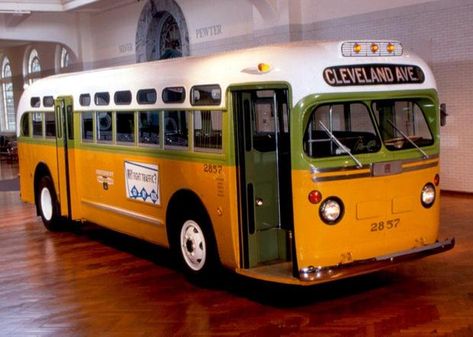 Rosa Parks Bus - Civil rights landmarks - Pictures - CBS News Rosa Parks Bus, Bus Boycott, Bus City, Henry Ford Museum, Rosa Parks, Motor City, Henry Ford, Historic Preservation, Pure Michigan