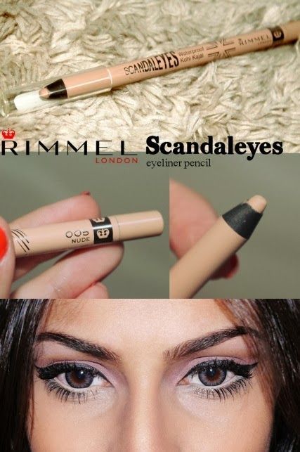 Rimmel Scandaleyes Eyeliner, Nude Eyeliner, Make Up Tutorials, Make Up Inspiration, White Eyeliner, Smink Inspiration, Wide Awake, Make Up Looks, Kiss Makeup