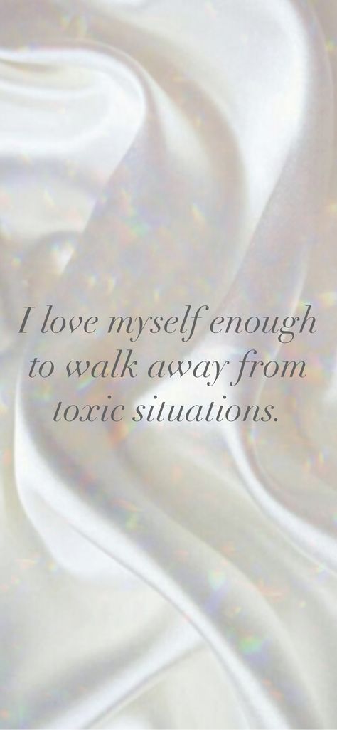 I love myself enough to walk away from toxic situations. From the I am app: https://iamaffirmations.app/download Believe In Me Quotes, Action Quotes, Vision Board Party, I Believe In Me, Girl Boss Motivation, Vision Board Manifestation, Love Myself, Words Of Affirmation, Love Me Quotes