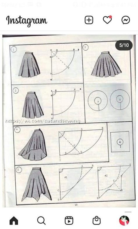 Diy Goth Clothes, Pattern Drafting Bodice, Designer Lehnga Choli, A Line Skirt Pattern, Customised Clothes, Pola Rok, Diy Clothes Patterns, Clothing Pattern Design, Lace Dress Casual