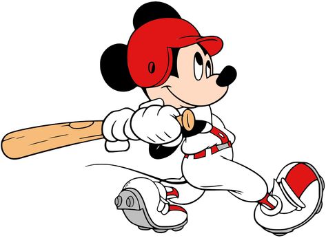 Mickey Mouse Baseball, Sports Theme Classroom, Wood Yard Art, American Cartoons, Classic Mickey Mouse, Disney And Pixar, Disney Embroidery, Mickey Mouse Minnie Mouse, Mickey Mouse Cartoon