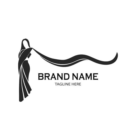 Vector saree logo design with women figu... | Premium Vector #Freepik #vector #gown #indian-bridal #bridal #wedding-gown Indian Boutique Logo Design, Fashion Designing Logo Ideas, Logo Design For Fashion Designer, Fashion Designer Logo Design, Saree Business Name Idea, Saree Brand Logo, Boutique Logo Design Women, Indian Boutique Names Ideas, Saree Logo Design Ideas