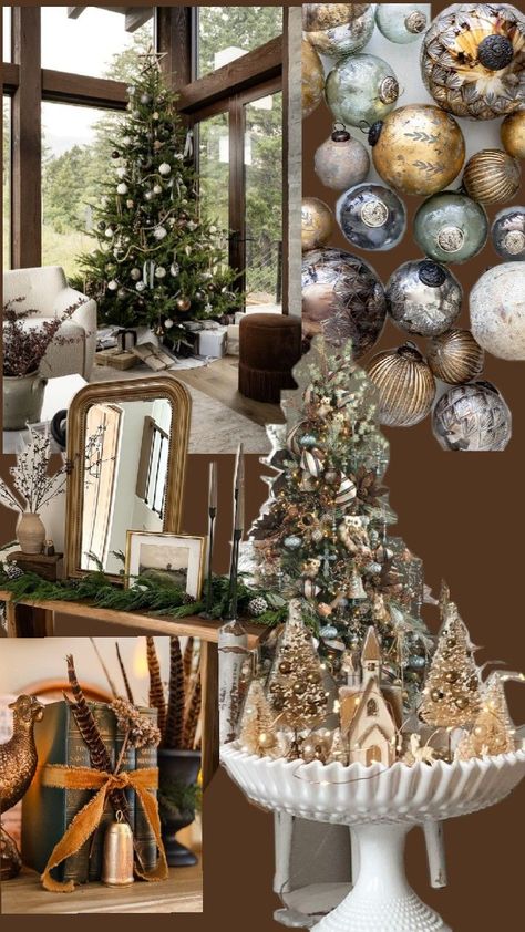 earth tone inspired christmas decor First Apartment, Earth Tones, Mood Board, Christmas Decorations, Christmas