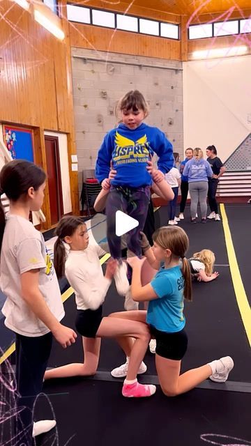 Osprey Cheerleading Academy | Youth Sapphire have been working really hard both upgrading their stunt section & also focusing on their technique/execution 🙌... | Instagram Youth Cheer Stunts, Cheer Stunts For Little Kids, Easy Cheerleading Stunts, Kids Cheerleading, Cheerleading Stunts, Youth Cheer, Cheerleading Photos, Cheerleading Stunt, Cheer Ideas