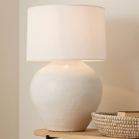 Exclusive Table Lamp & Floor Lamp Designs - Shades of Light White Ceramic Lamps, Nightstand Lamps, Style Tiles, Statement Lamp, Elegant Table Lamp, Rustic Table Lamps, Big Lamp, Unique Table Lamps, Round Lamp