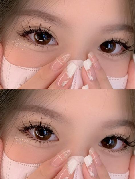 Manga Lashes, Doll Eye Makeup, Korean Eye Makeup, Ulzzang Makeup, Ethereal Makeup, Cute Makeup Looks, Asian Eye Makeup, Eye Makeup Art, Longer Eyelashes