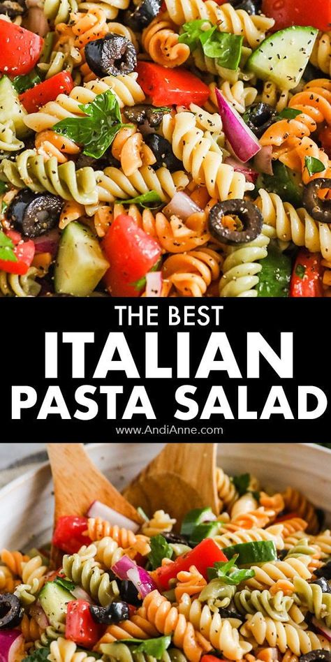 Dressing For Cold Pasta Salad, Pasta Salad Recipes With Italian Dressing And Salad Supreme, Italian Pasta Salad No Meat, Raspberry Vinaigrette Pasta Salad, Rotini Salad Cold Pasta, No Dairy Pasta Salad, Pasta Salad Rotini, Italian Pasta Salad Recipes Dressings, Italian Pasta Salad With Lettuce