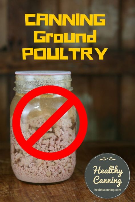 Home canning ground poultry - Healthy Canning Healthy Canning, Ground Turkey Recipe, Home Canning Recipes, Meat Packing, Spaghetti Sauce Recipe, Deer Meat, Healthy Meats, Ground Chicken Recipes, Turkey Meat