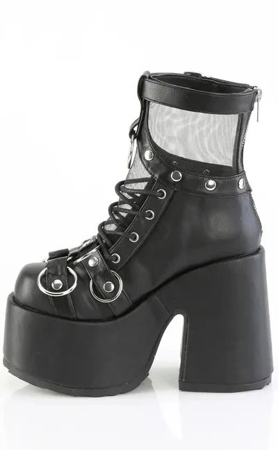 Demonia Boots, Alternative Shoes, Demonia Shoes, Festival Shoes, Punk Boots, Black Platform Boots, Gogo Boots, Cosplay Shoes, Black Vegan