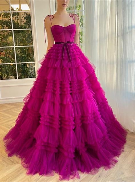 Dress Wedding Party, Princess Prom Dresses, Gorgeous Prom Dresses, Puffy Dresses, Ball Gowns Evening, Maxi Dress Prom, Gown Prom, Stunning Gowns, Tulle Prom Dress