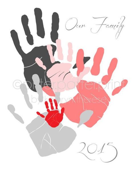 Turnaround time for proofs is currently 2-3 business days from date of processed Etsy order and receipt of foot/hand prints. Thank you! Please http://www.giftideascorner.com/christmas-gifts-dad Hand Print Art, Diy Bebe, Hand Prints, Footprint Art, Handprint Crafts, Handprint Art, Family Crafts, Baby Diy, Family Art