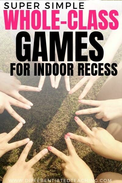 Fun Activities To Do With 2nd Graders, 2nd Grade Indoor Recess, Classroom Movement Games, Indoor Recess Games Preschool, Indoor Classroom Pe Games, Rainy Day Recess Ideas, Elementary School Games Indoor, Indoor Recess Games Elementary, Inside Recess Ideas