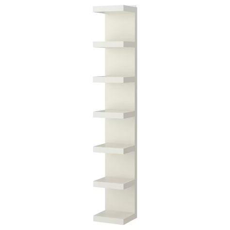 LACK Wall shelf unit, white, 11 3/4x74 3/4 " - IKEA Ikea Lack Wall Shelf, Lack Shelf, Ikea Lack Shelves, Room Wishlist, Ikea Desk Hack, Wall Shelf Unit, Ikea Lack, Beauty Room Decor, Preppy Room