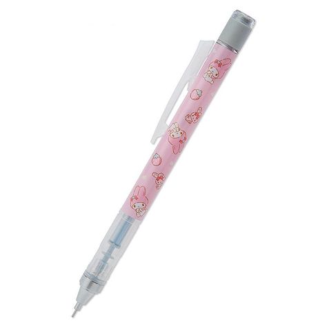 This is a perfect option when looking for a high-quality yet cute mechanical pencil. This pencil features Hello Kitty, My Melody, Cinnamoroll, and Little Twin Stars illustrations. The mono graph mechanical pencil features an innovative shake-mechanism that allows the user to extend the lead by simply shaking the pencil. The pencil’s clip is equipped with a shake lock that prevents accidental lead extension. It has a rotatable high-performance eraser, just twist to adjust the length of the eraser Stationary Notebook, Collection Letter, Art Pens And Markers, Kawaii Pens, Star Illustration, Sanrio Japan, Stationery Inspiration, Sticky Pads, Hello Kitty My Melody