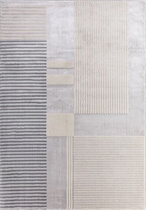 Modern Rugs for Living Room, Modern Living Room Rug Ideas, Extra Large – Paintingforhome Rugs For Dining Room Table, Rugs For Office, Bedroom Mid Century Modern, Living Room Rug Ideas, Modern Rugs Texture, Room Rug Ideas, Grey Floor Rug, Modern Living Room Rug, Grey Geometric Rug