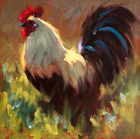 Cheri Christensen - Workshop - Painting Light with Cheri Christensen Cheri Christensen, Painting Chickens, Chicken Paintings, Farm Animal Paintings, Dog Portraits Painting, Rooster Painting, Oil Painting Inspiration, Chicken Painting, Rooster Art