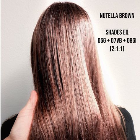 Color Formulations, Brown Shades, Nutella, Hair Color, Moisturizer, Shades, Long Hair Styles, Instagram Photo, Hair Styles