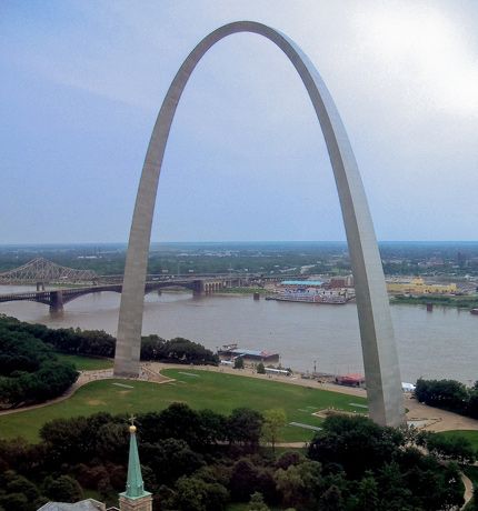 The Gateway Arch | St. Louis, MO Gateway Arch St Louis, Arch St Louis, Saint Louis Arch, St Louis Arch, The Gateway Arch, Gateway Arch, Famous Landmarks, St Louis Missouri, Travel Memories