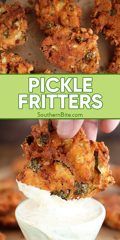 Pickle Fritters, Hearty Appetizers, Easy Marry Me Chicken, Marry Me Chicken Pasta, Chicken Recipe Easy, Marry Me Chicken Recipe, Appetizers Easy Finger Food, Best Appetizer Recipes, Dill Pickles